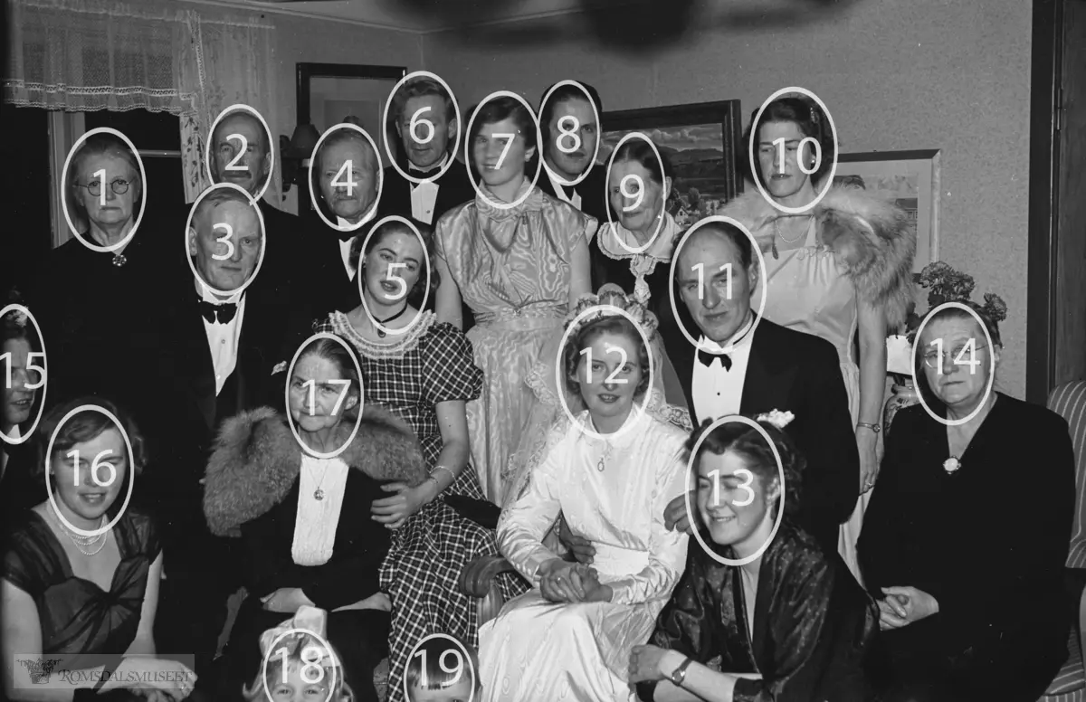 Bryllup hos familien Berild.
