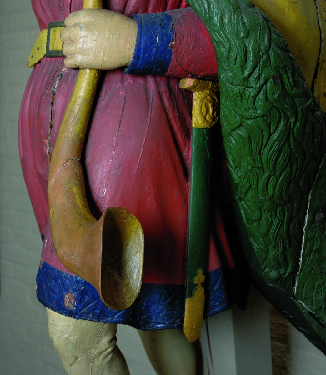 Forestiller den norrøne åsen Heimdall