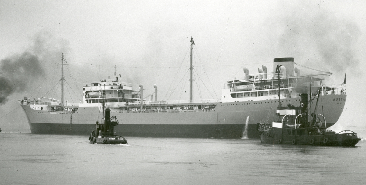 M/T Austvard (b.1952, Kockums mek. Verkstads A/B, Malmö)