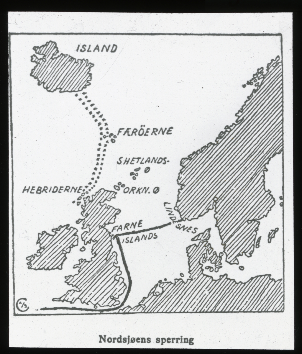 Nordsjøens sperringer.