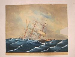 'Flora' af Tvedestrand [Akvarell]