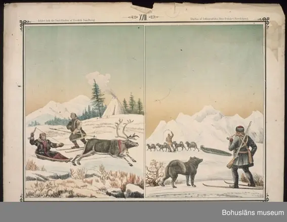 Ur handskrivna katalogen 1957-1958:
Ark för Små-Skolan
14 st. Gåva av Fredrik Sandberg.