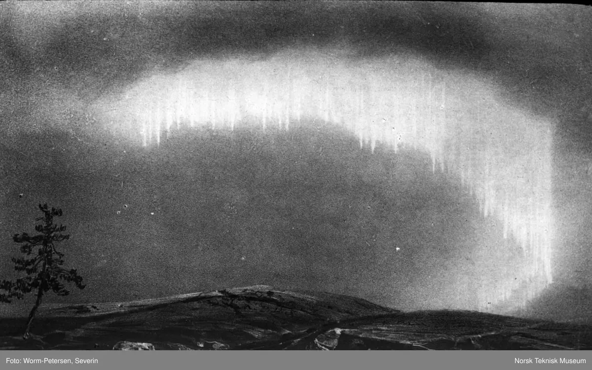Nordlys observasjoner i Bossekop nordø 21. Jan. 1839
