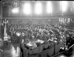 Kvindesagsmødet, Pastor Knudsen dir.