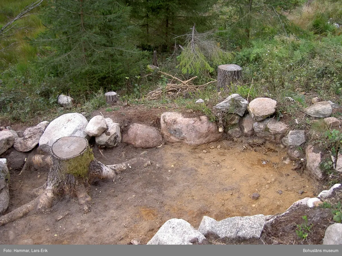 Snarsmon var en boplats för några resandefamiljer mellan ca 1860 och 1907. På platsen finns spår efter 10-12 hus. Tre av dessa undersöktes arkeologiskt 2004-2007.

Snarsmon var bosted for romanifamilier mellom ca. 1860 og 1907. På stedet finnes det spor etter 10-12 hus. Tre av disse ble undersøkt arkeologisk i åra 2004-2007.