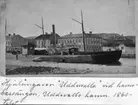 Hjulångaren UDDEWALLA vid kaj