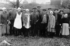 Personal på Utsiktens bryggeri i Uddevalla 1920 - 30-tal.