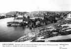 Sverigebilder. Svenska turistföreningen.
Bohuslän 33. Foto: Dan. Samuelson.
Gravarne.
Tillsammans med det inkorporerade Bäckevik utgör Gravarne
Bohusläns största fiskeläge. Samhället är välbyggt och vackert
och hamnen mycket god.