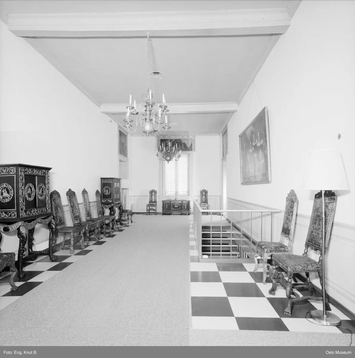Oslo Ladegård, interiør, midthallen