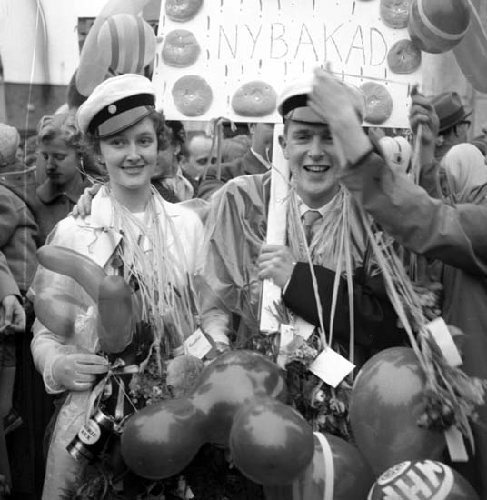 Enligt notering: "Studenten 8/5 -58".