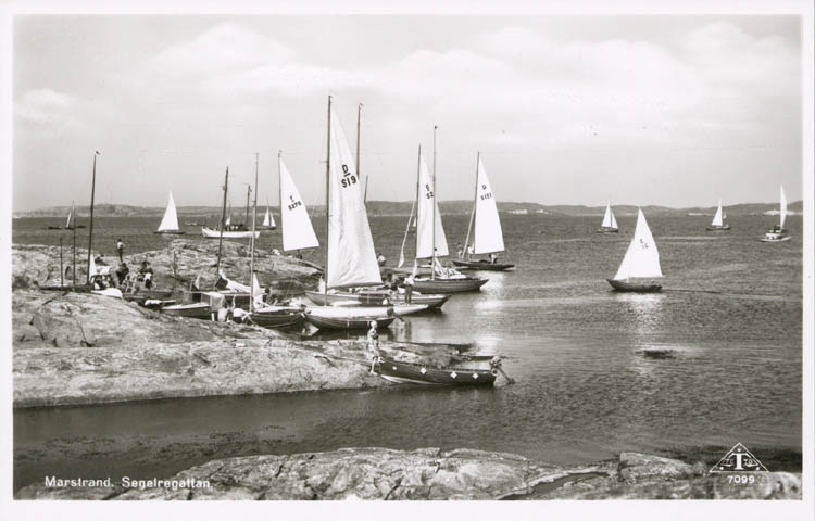 Segelbåtar vid Marstrand