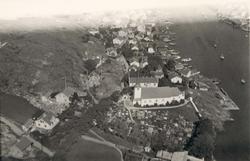 Tryckt text på kortet: "Nordisk Flygtjänst. Flygfotografi N: