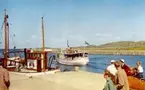 STJÄRN II går mot Nordkosters bryggor omkring 1955