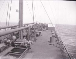 Enligt text som medföljde bilden: "Ång. Australic, Ombord."