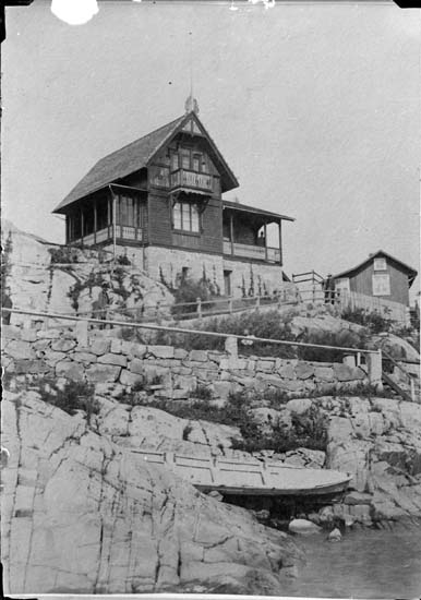 Lundströms hus Bergshyddan i Rosvik, Lysekil