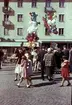 Uppblåsta ballonger till försäljning på Kungstorget, Uddevalla