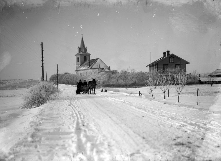 Enligt fotografens noteringar: "Håby kyrka."