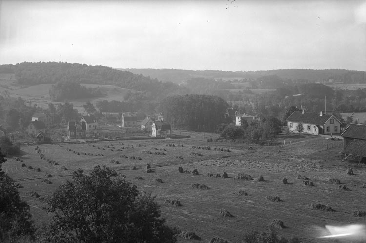 Enligt fotografens noteringar: "1938. 53. Utsikt över Möe".