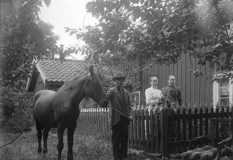 "Andersson, Hilda Hakebol Jörlanda" enligt fotografens journal nr 1 1904-1908.