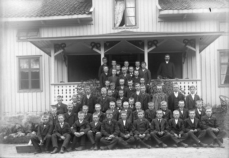 Enligt fotografens notering: "Pastor Lindman, Kålleröd Solberg 1912".