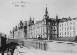 Victoria terrasse og Ruseløkkbasarene.