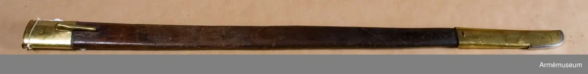 Har använts av ryttare Nr 2 i Majorens kompani vid Livregementets kyrassiärkår.