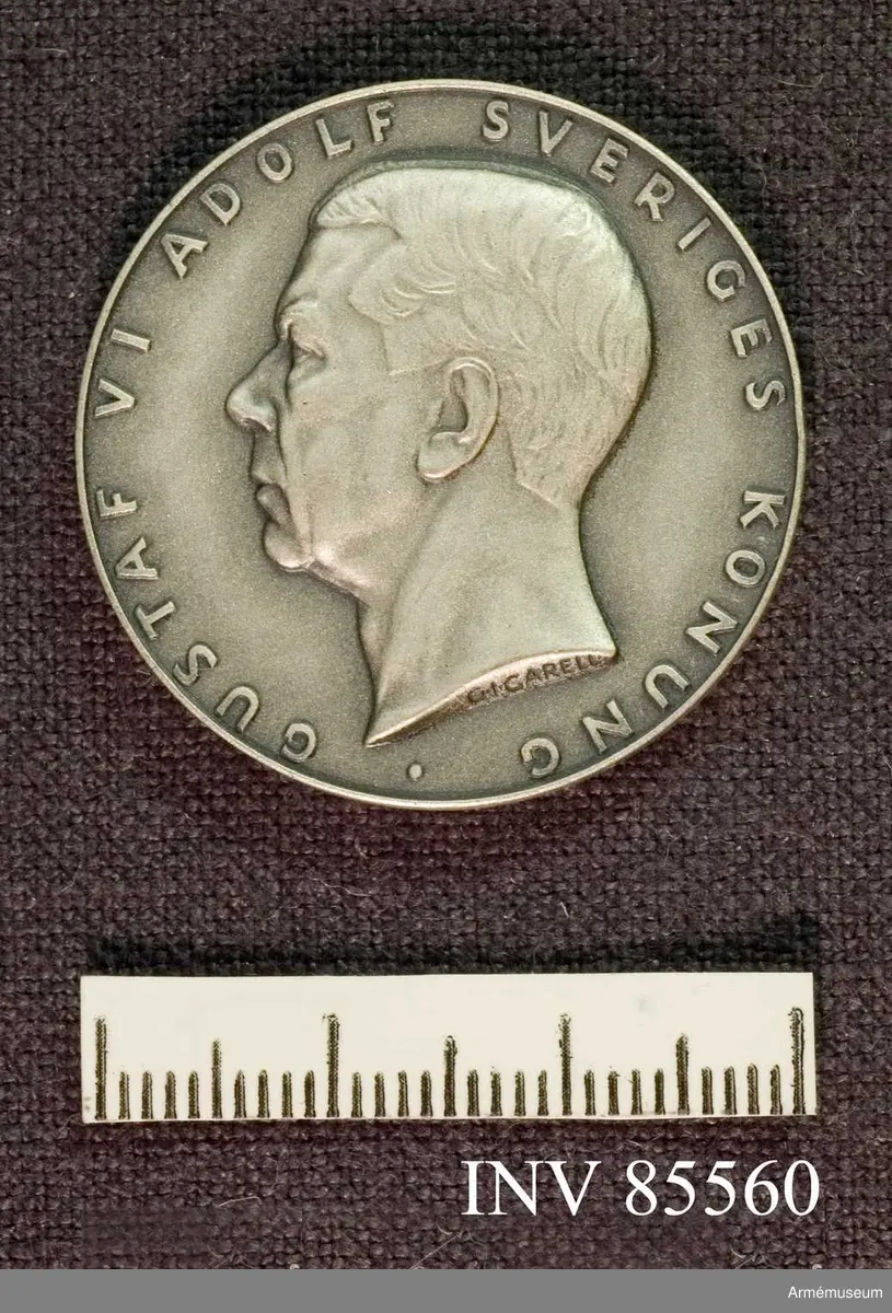 Grupp: M II.
Åtsidan Gustav VI Adolf