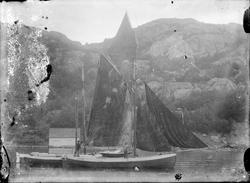 Selbåter ved Rabnafjellbukta