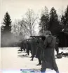 Frivillig Befälsutbildning (FBU) genomför skjutövning med kulsprutepistol m/1945.