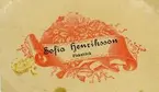 Namn på kortet: Sofia Henriksson Fiskebäck.
