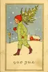 Notering på kortet: God Jul.