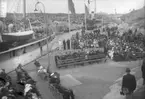 Invigningen av Sotekanalen måndag den 15 juli 1935