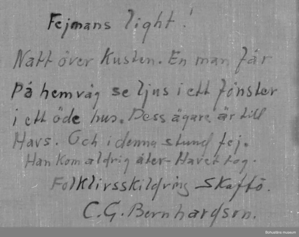 Varsel om drunknad fiskare