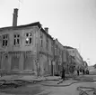 Branden i Elmblads Specialaffär Glas - Porslin vid Hovrättstorget i Jönköping, år 1965.