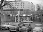 Ny BP bensinstation samt kiosk i Portalenhuset på Västra Storgatan i Jönköping.