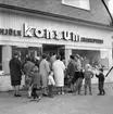 Ny Konsumbutik på Norrängen öppnar på 1950-talet.