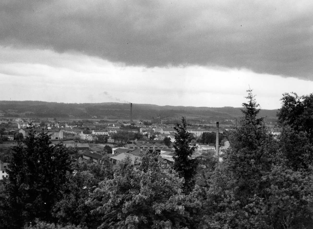 Juni 1947. Vy över Jönköping.