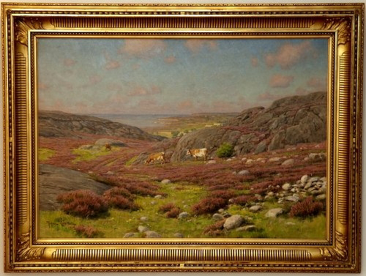 Motiv från Hallands Nordkust [Måleri]