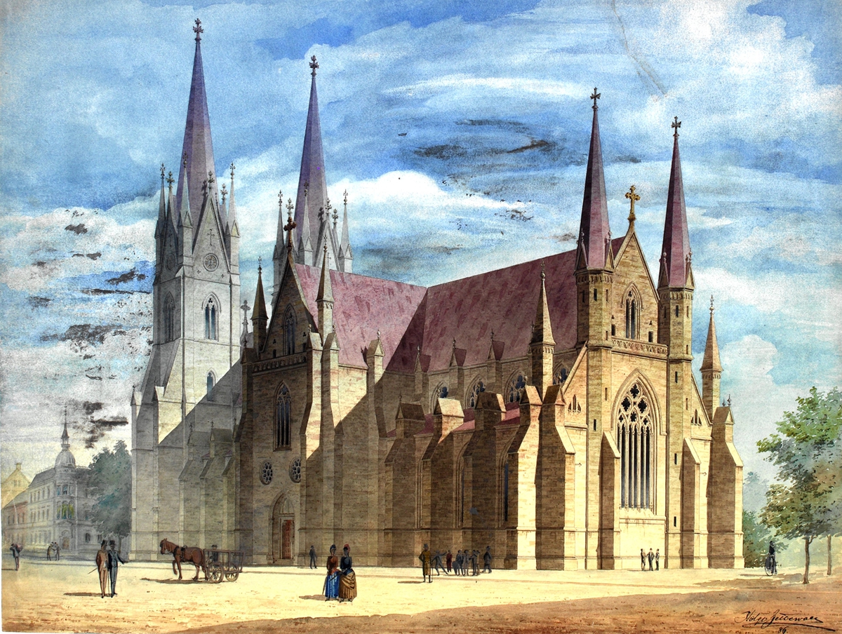 Plantyp-Korsplan, latinsk, Basilika, Kyrka, Plantyp-Treskeppig