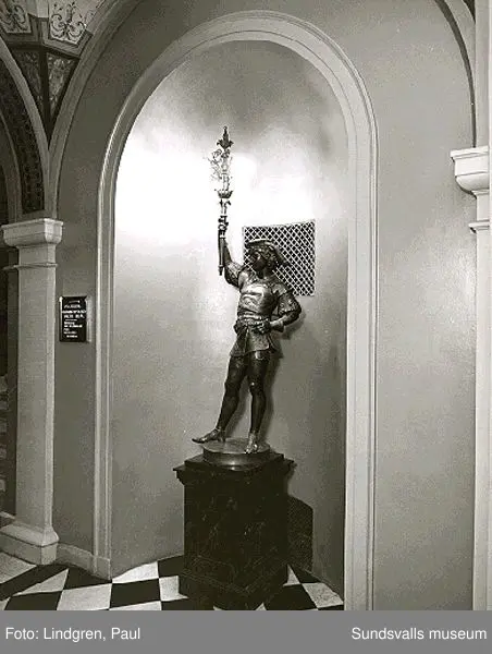 Stadshuset, interiörer.