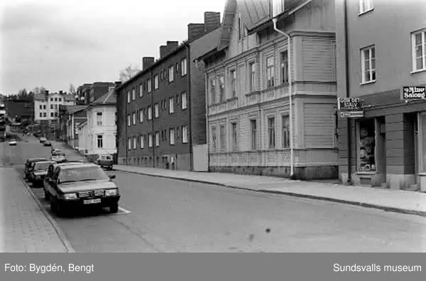 KMV-inventering av miljöer runt Södra järnvägsgatan.