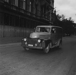 Esplanaden enkelriktas.