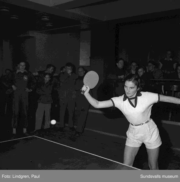 S.P. blixten, bordtennis.