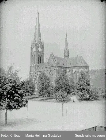 Gustav Adolfs kyrka, exteriör.