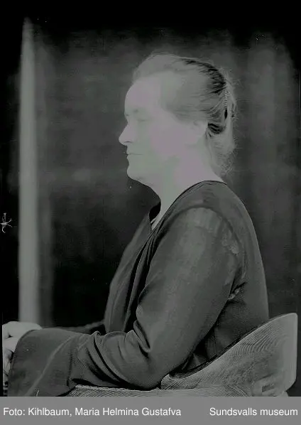 Kvinna.