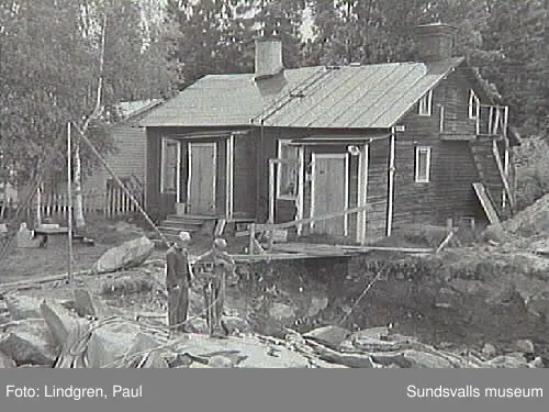 Pilgränd 17.  Rivning