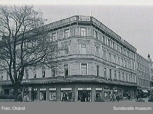 Bild 10-11Kiosken i Esplanaden med fast. i bakgrunden.