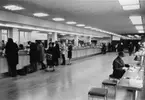 Postkontoret Uppsala 1 på Kungsgatan 48, 1967.
