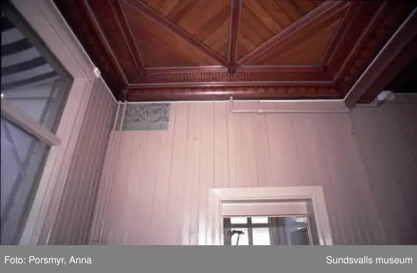 restaurering av gamla stationshuset, väntsalen