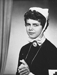 Sjuksköterska Liljan, elev på Sabbatsbergs sjukhus i Stockho